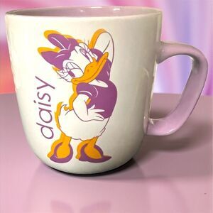 Disney Daisy Duck Color Contrast Ceramic Mug Multicolor Christmas Birthday Gift